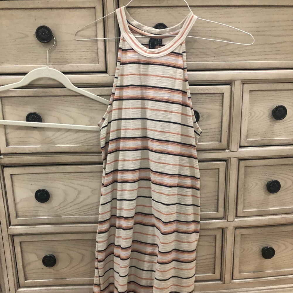 Striped dress with pockets